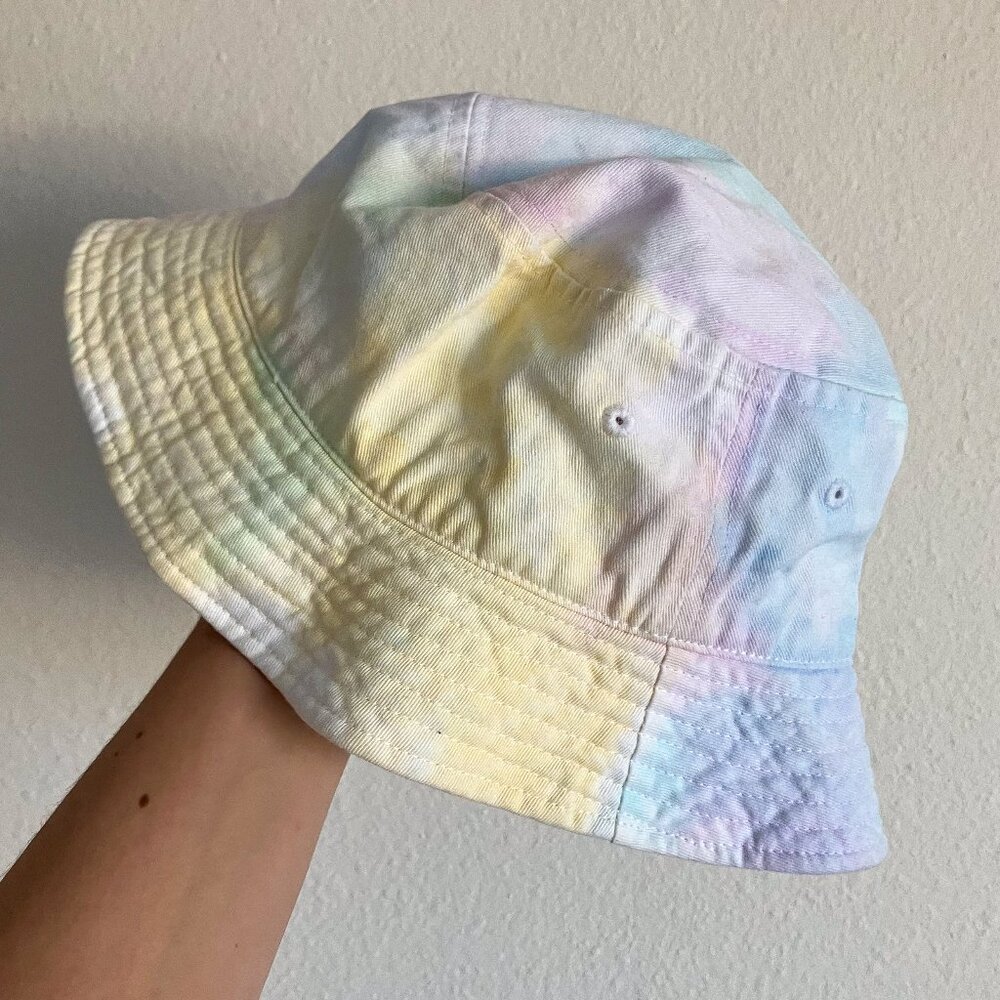 Pastel Tie-Dye Bucket Hat